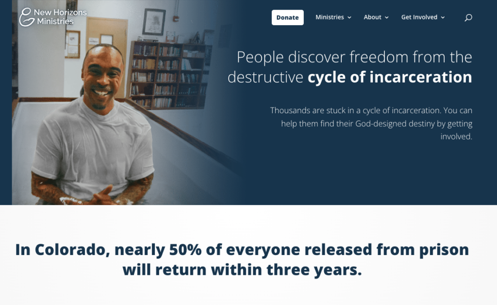 New Horizons Ministries' mission: break the cycle of incarceration
